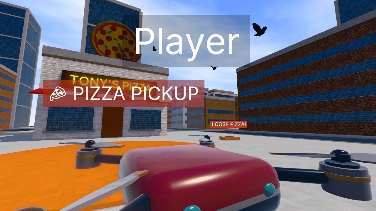 Pizza Drone Rush