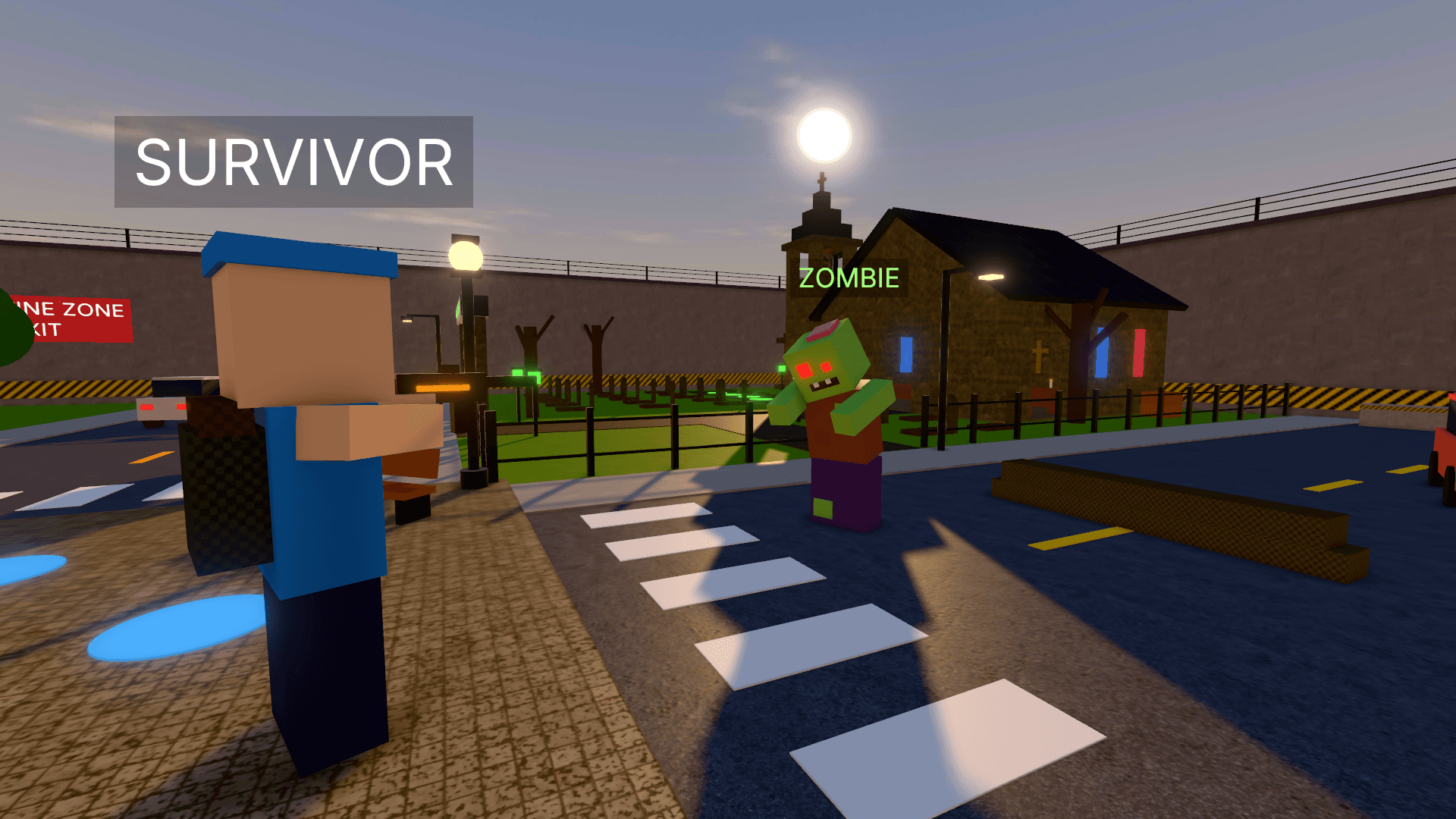 Zombies vs Humans: Quarantine Zone