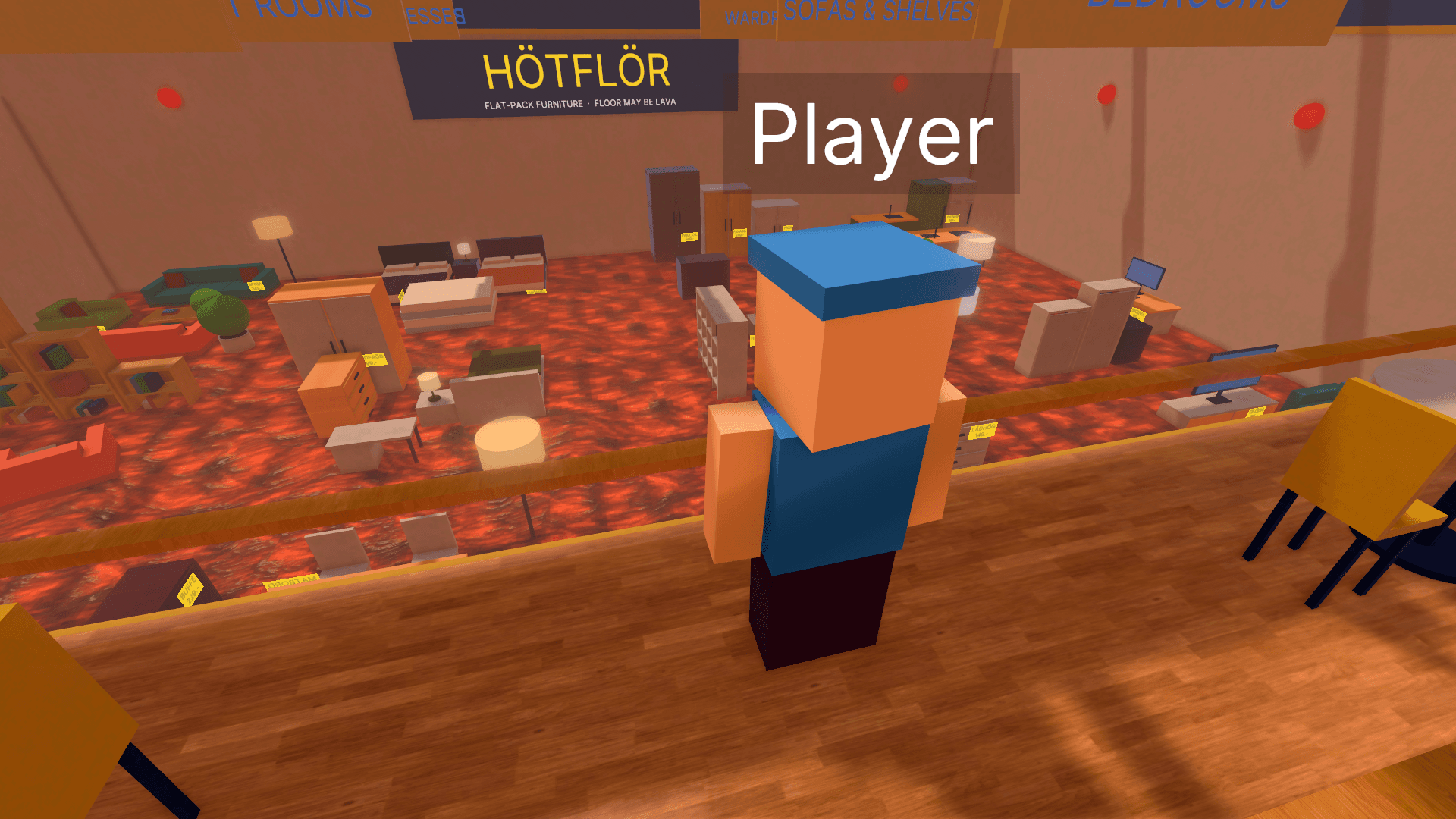Floor Is Lava: Flat-Pack Panic