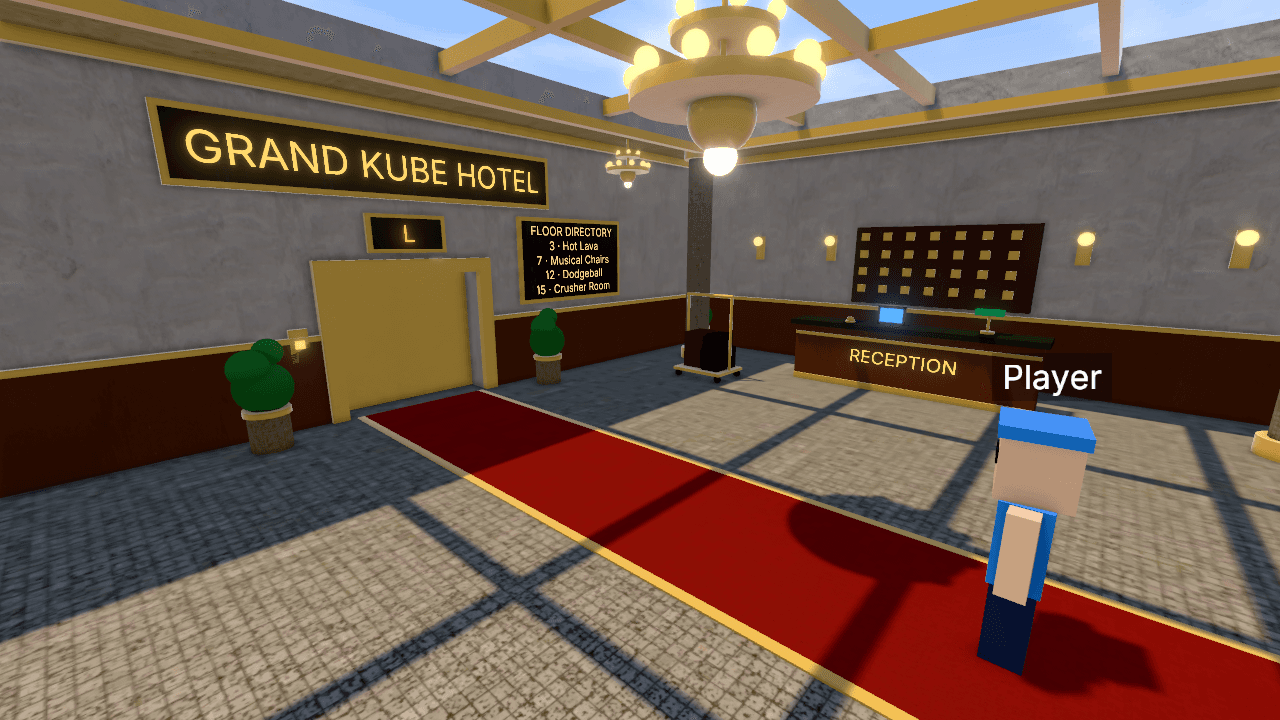 Grand Kube Hotel: Elevator Minigames