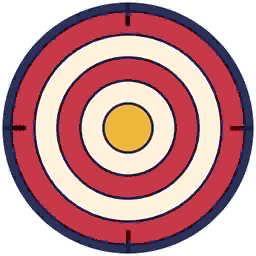 Dart Bullseye Marker