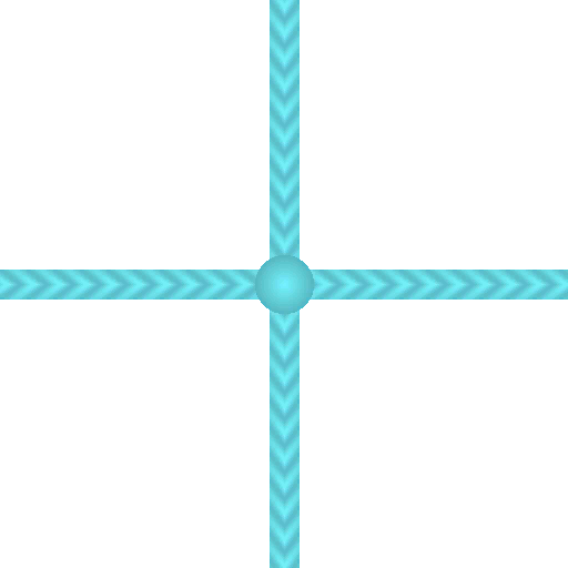 Glowing Safety Net Tile